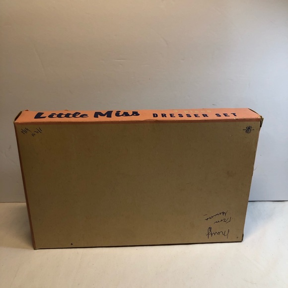 Vintage Little Miss Dresser Set 3 Piece In Original Box Montreal Canada - Picture 9 of 12